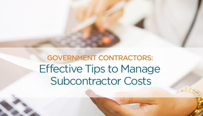 effective tips to manage subcontractor costs