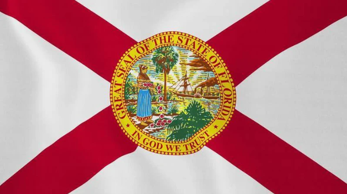 Flag of the State of Florida.