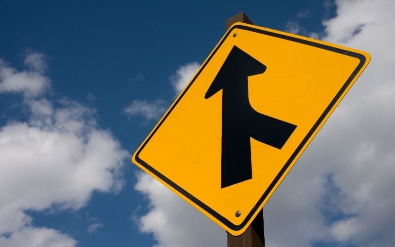 merge sign