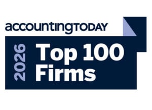 Accounting Today 2026 Top 100 Firm Logo