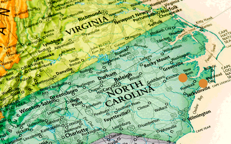 New Bern and Morehead City office Locations